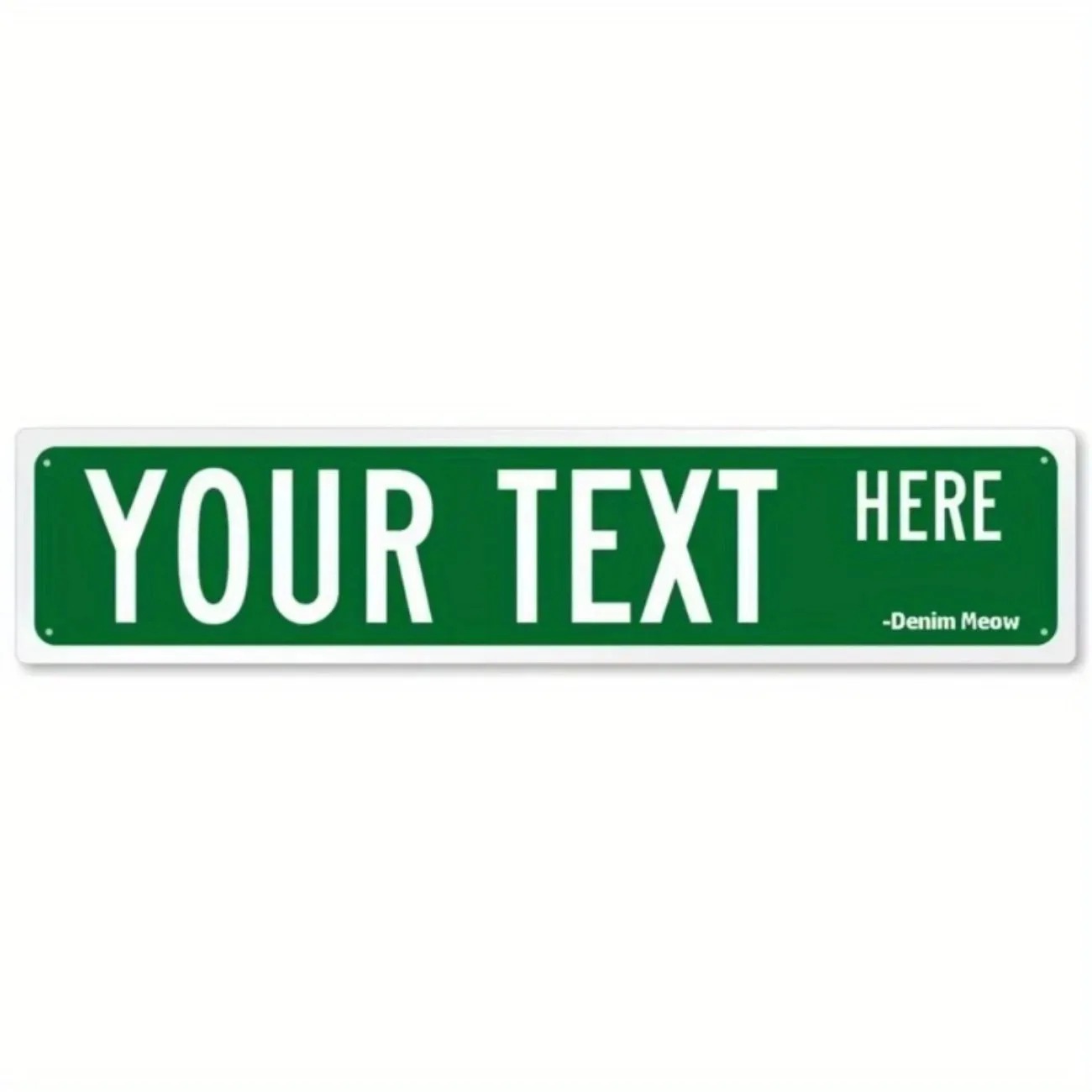 Customizable Rustic Metal Sign - Outdoor Furniture Metal review and price