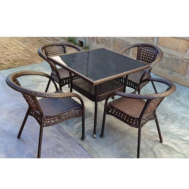 Outdoor rattan tables and chai - Outdoor Furniture Metal review and price