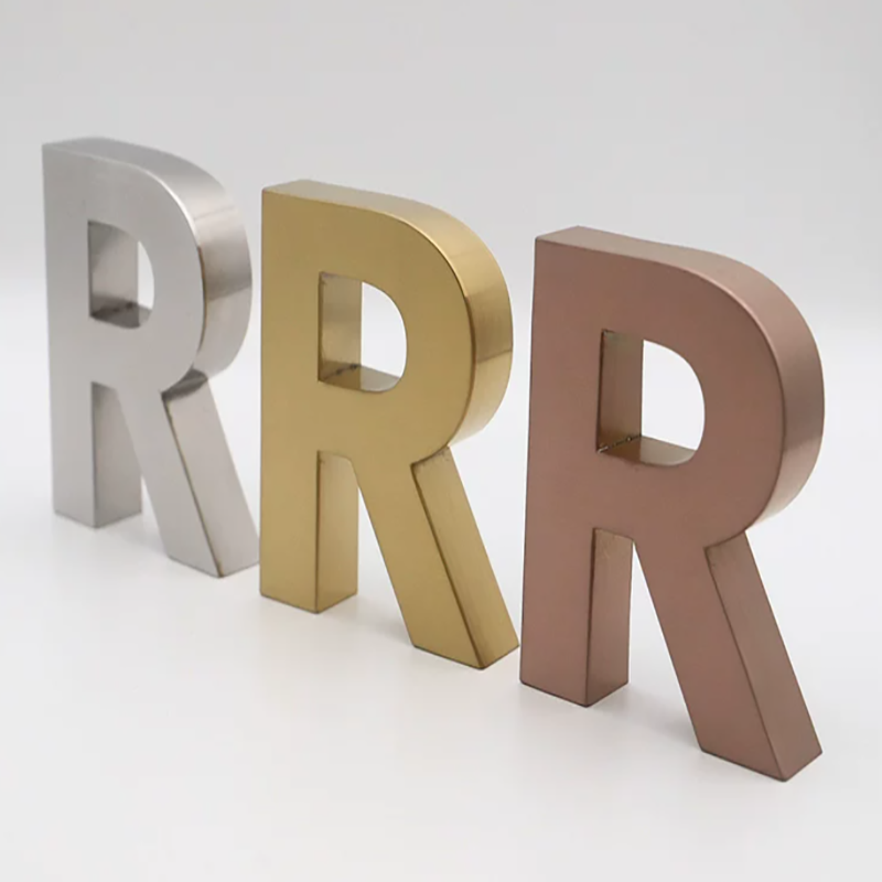 Custom 3D Metal Letter Sign Fo - Outdoor Furniture Metal review and price
