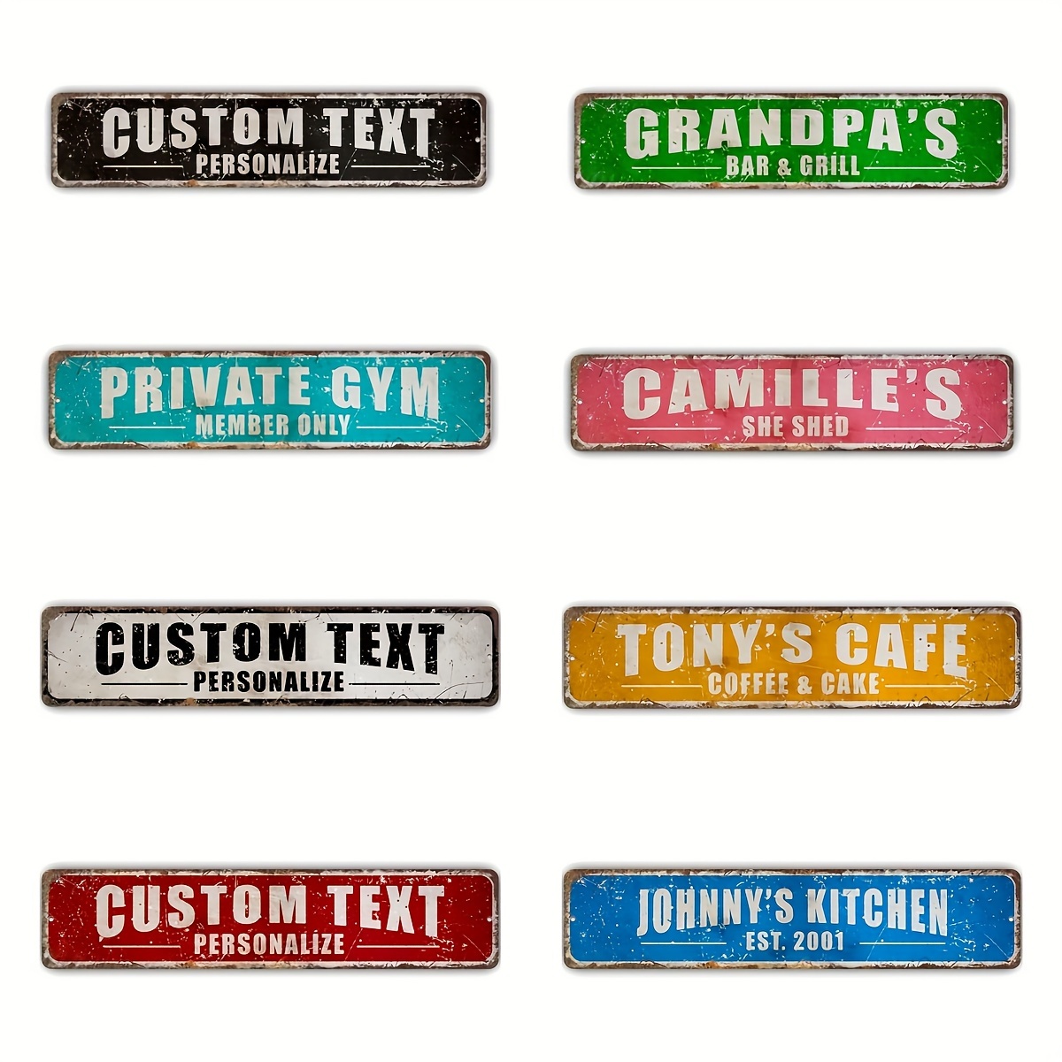 Personalized Custom Road Metal - Outdoor Furniture Metal review and price